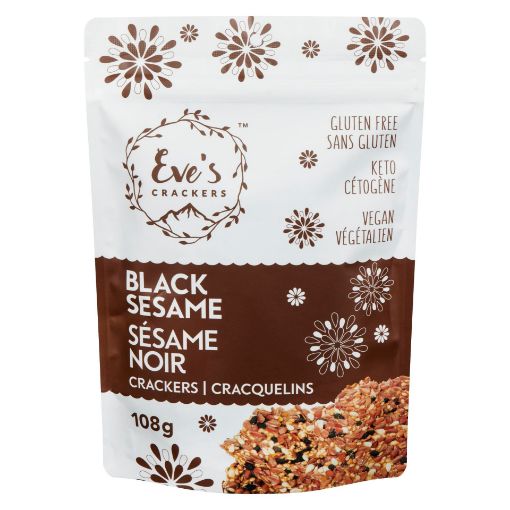 Picture of EVES CRACKERS BLACK SESAME 108GR