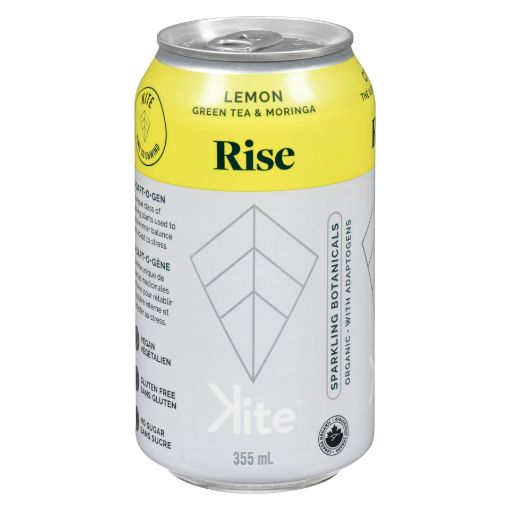 Picture of KITE RISE LEMON - GREEN TEA and MORINGA 355ML