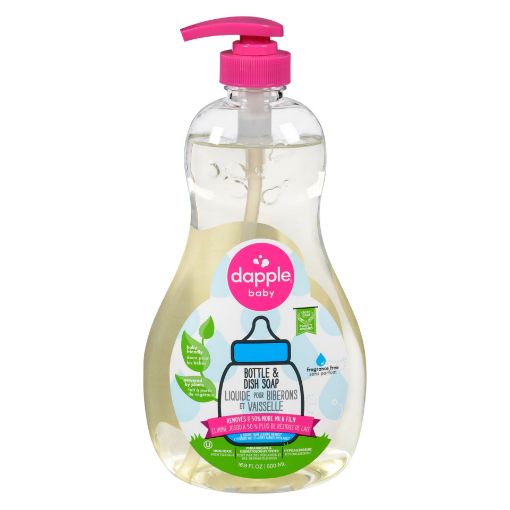 Picture of DAPPLE BOTTLE and DISH SOAP - FRAGRANCE FREE 500ML