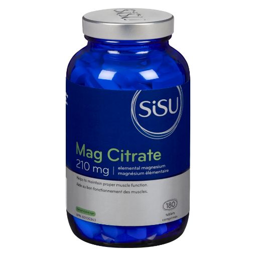 Picture of SISU MAGNESIUM CITRATE 210MG TABLETS 180S