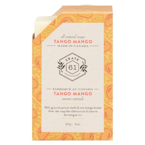 Picture of CRATE 61 TANGO MANGO SOAP - ALL NATURAL 110GR                         