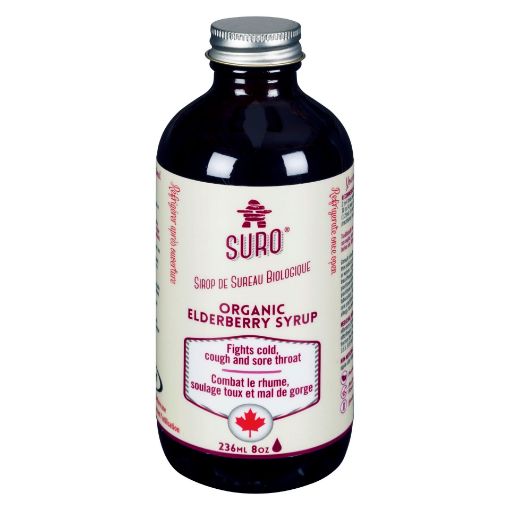 Picture of SURO ORGANIC ELDERBERRY - SYRUP 236ML                      
