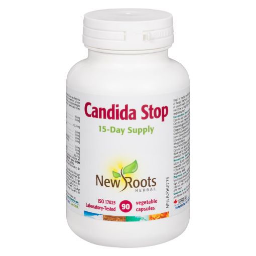 Picture of NEW ROOTS HERBAL CANDIDA STOP - VEGETABLE CAPSULES 90S