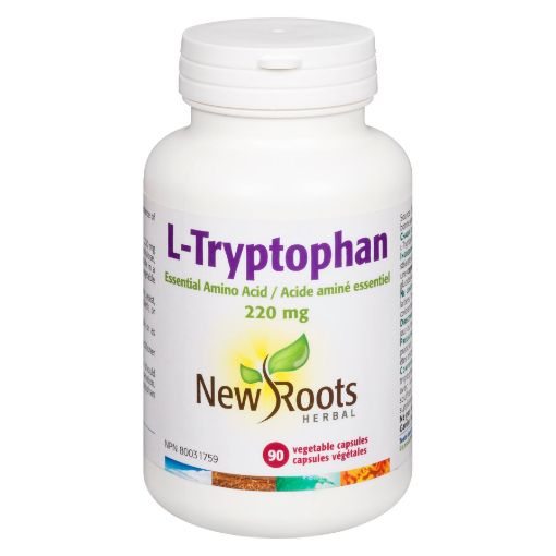 Picture of NEW ROOTS L-TRYPTOPHAN VEGETABLE CAPSULES 90S