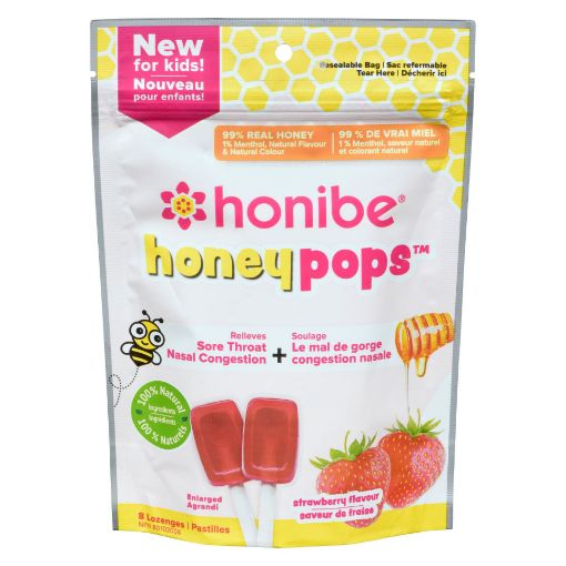 Picture of HONIBE HONEYPOP - STRAWBERRY 8S