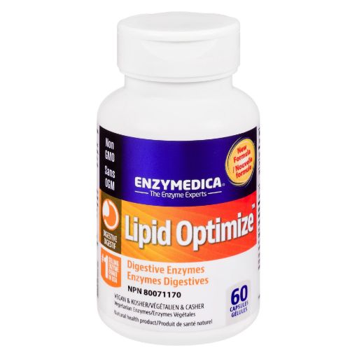 Picture of ENZYMEDICA LIPID OPTIMIZE - DIGESTIVE ENZYMES CAPSULES 60S