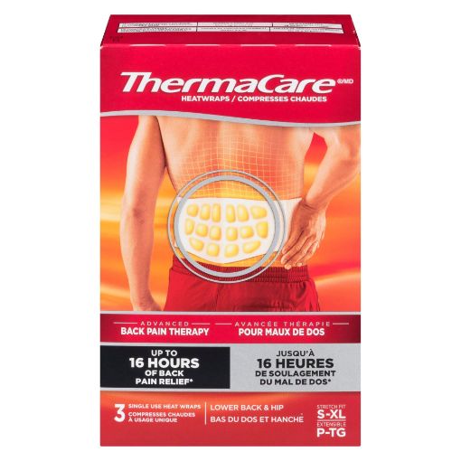 Picture of THERMACARE LOWER BACK and HIP HEATWRAPS S-XL 3S
