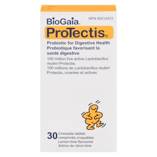 Picture of BIOGAIA PROTECTIS PROBIOTIC - CHEWABLE TABLETS 30S                   