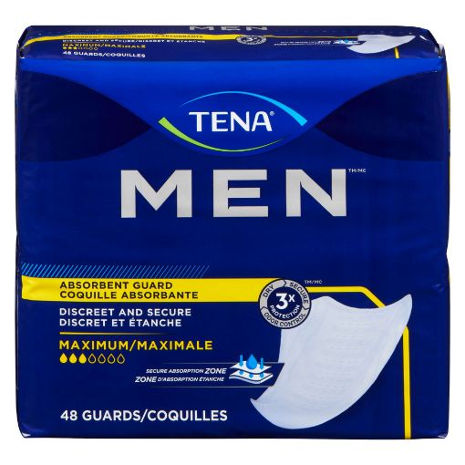 Picture of TENA GUARDS - MEN - MAXIMUM 48S