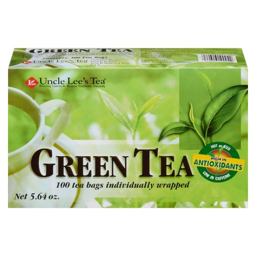 Picture of UNCLE LEE LEGENDS GREEN TEA 100S                                           