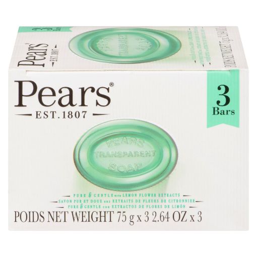 Picture of PEARS OIL CLEAR SOAP 3X75GR                                                