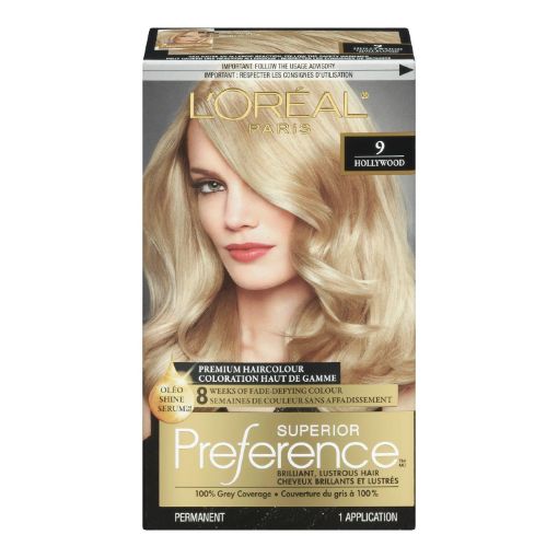 Picture of LOREAL PREFERENCE HAIR COLOUR - LIGHT BLONDE #9                            