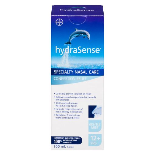 Picture of HYDRASENSE NASAL SPRAY CONGESTION RELIEF - DAYTIME 100ML