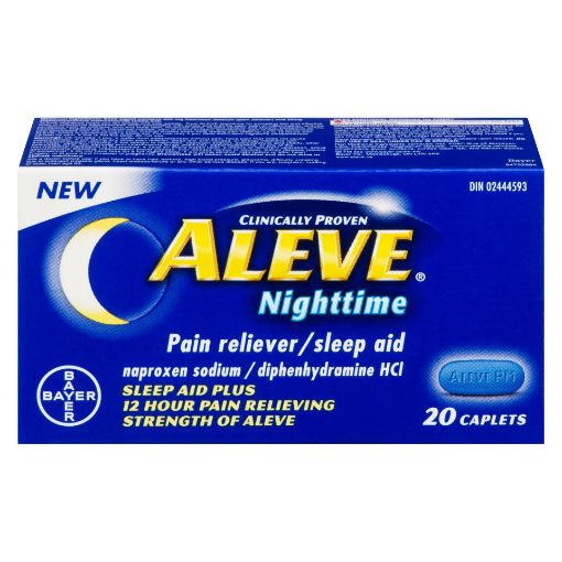 Picture of ALEVE NIGHTTIME CAPLET 20S