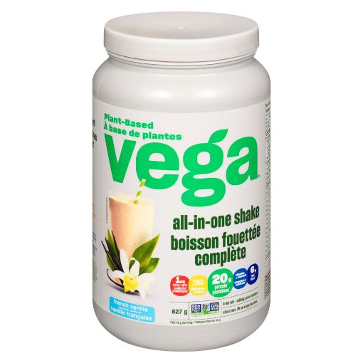 Picture of VEGA ONE NUTRITIONAL SHAKE - FRENCH VANILLA 829GR                          
