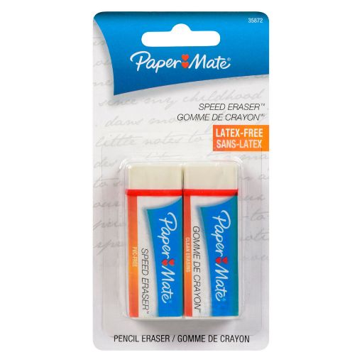 Picture of PAPERMATE SPEEDERASE ERASERS 2S