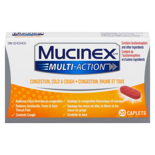 Picture of MUCINEX COLD and FLU 20S