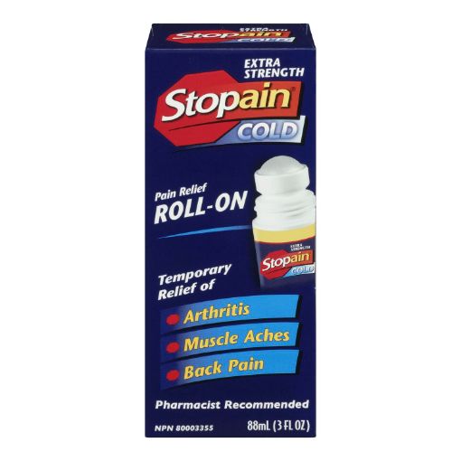 Picture of STOPAIN EXTRA STRENGTH PAIN RELIEF ROLL-ON 88ML                            