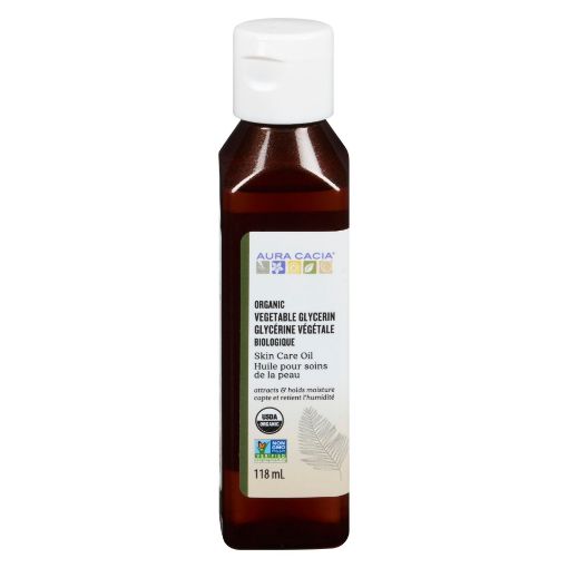 Picture of AURA CACIA ORGANIC VEGETABLE GLYCERIN 118ML                                