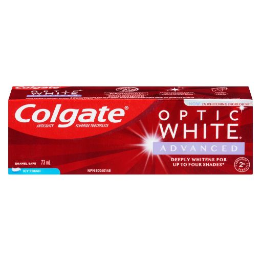 Picture of COLGATE OPTIC WHITE ADVANCED TOOTHPASTE - ICY FRESH 73ML                   