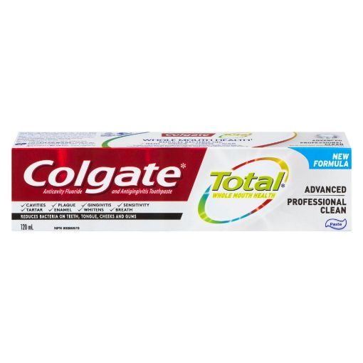Picture of COLGATE TOTAL ADVANCED TOOTHPASTE - PROFESSIONAL CLEAN 120ML