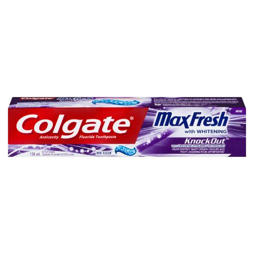 Picture of COLGATE MAX FRESH KNOCKOUT TOOTHPASTE - MINT FUSION 150ML