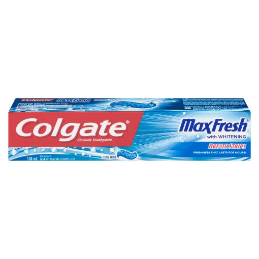Picture of COLGATE MAX FRESH TOOTHPASTE - COOL MINT 150ML                             