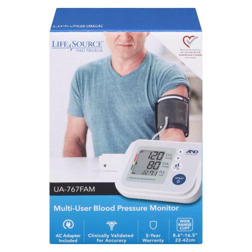 Picture of LIFESOURCE BLOOD PRESSURE MONITOR - MULTI-USER