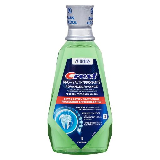 Picture of CREST PRO-HEALTH ADVANCED MOUTHWASH - ANTI-CAVITY MAX PROTECTION 1LT
