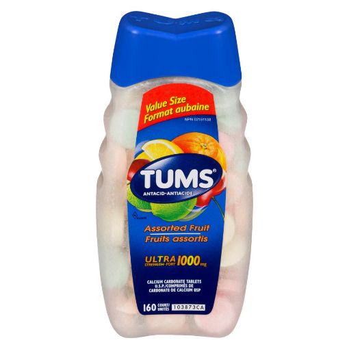 Picture of TUMS ULTRA - ASSORTED FRUIT 160S                                           