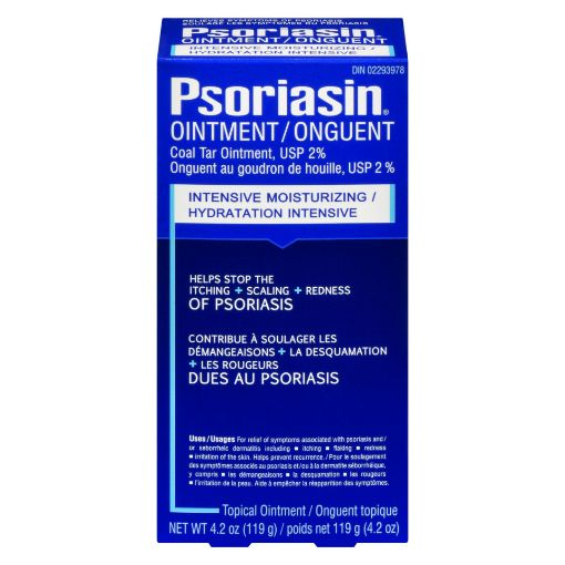 Picture of PSORIASIN PSORIASIS RELIEF OINTMENT 119GR