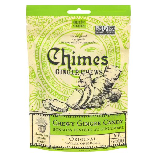 Picture of CHIMES GINGER CHEWS - ORIGINAL 100GR