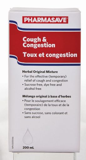 Picture of PHARMASAVE COUGH and CONGESTION SYRUP 200ML
