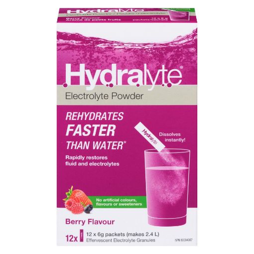 Picture of HYDRALYTE POWDER STICKS - BERRY 12X6GR