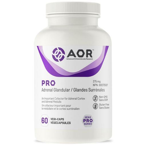 Picture of AOR PRO ADRENAL GLANDULAR 375MG CAPSULES 60S