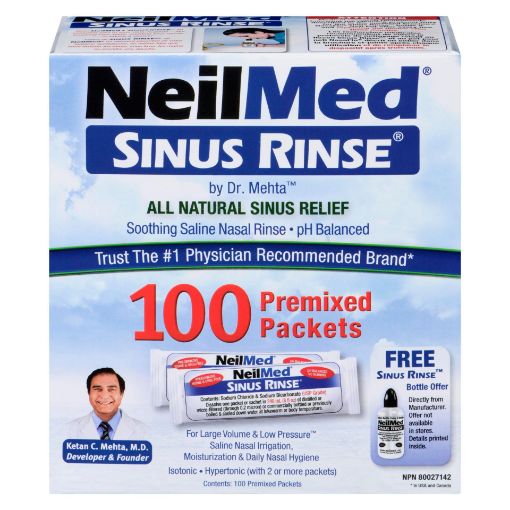 Picture of NEILMED SINUS RINSE REFILLS 100S                                           