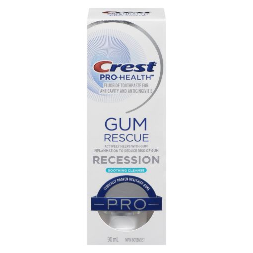 Picture of CREST PRO-HEALTH GUM RESCUE PRO TOOTHPASTE - RECESSION SOOTHING CLEANSE 90M