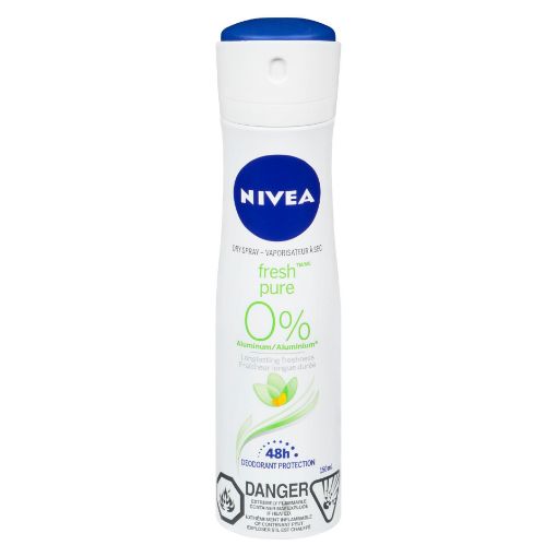 Picture of NIVEA BLACK and WHITE INVISIBLE SILKY SMOOTH ANTIPERSPIRANT SPRAY 150ML