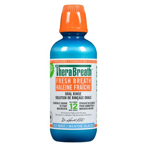 Picture of THERA BREATH ORAL RINSE - ICY MINT 473ML