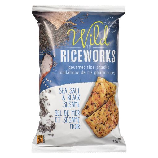 Picture of RICEWORKS - SEASALT and SESAME 155GR
