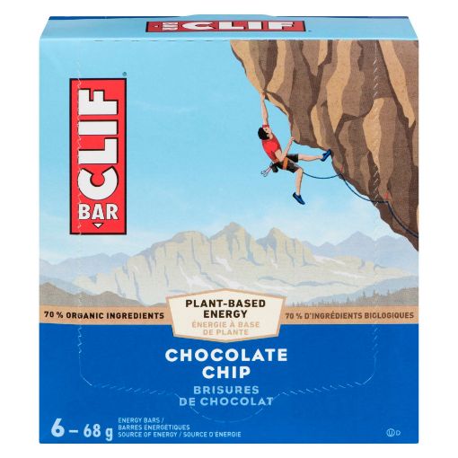 Picture of CLIF BAR - CHOCOLATE CHIP 6X68GR