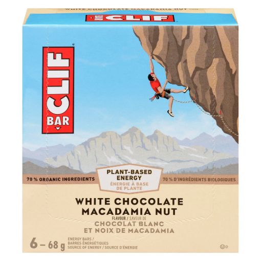 Picture of CLIF BAR - WHITE MACADAMIA 6X68GR