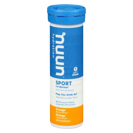 Picture of NUUN HYDRATION SPORT - ORANGE - EFFERVESCENT TABLETS10S
