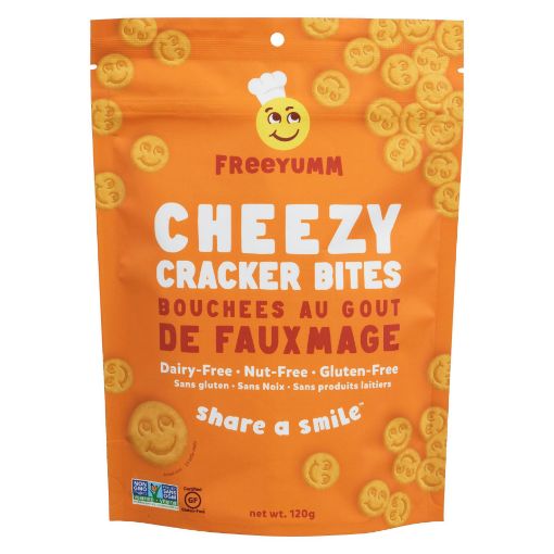 Picture of FREEYUMM CRACKERS - CHEEZY 120GR