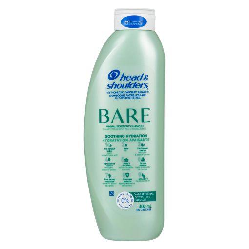 Picture of HEAD and SHOULDERS BARE PURE SOOTHING HYDRATION ANTI-DANDRUFF SHAMPOO 400ML