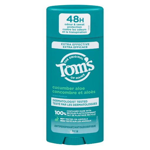 Picture of TOMS OF MAINE LONG LASTING DEODORANT and ANTIPERSPIRANT - CUCUMBER ALOE 92GR