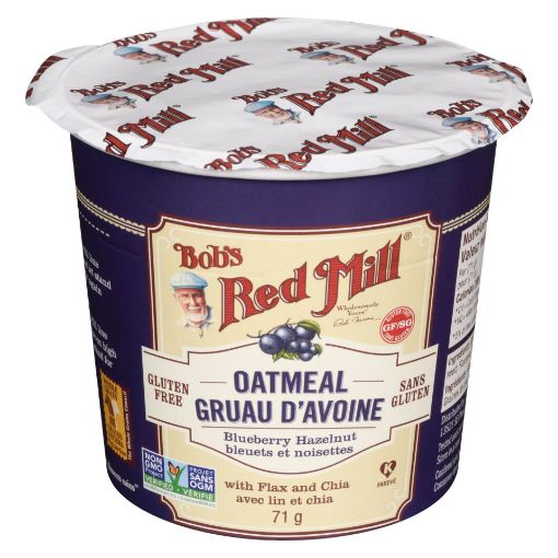 Picture of BOBS RED MILL OATMEAL - GF - BLUEBERRY HAZELNUT 71GR