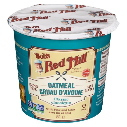 Picture of BOBS RED MILL OATMEAL CLASSIC - FLAX and CHIA 51GR