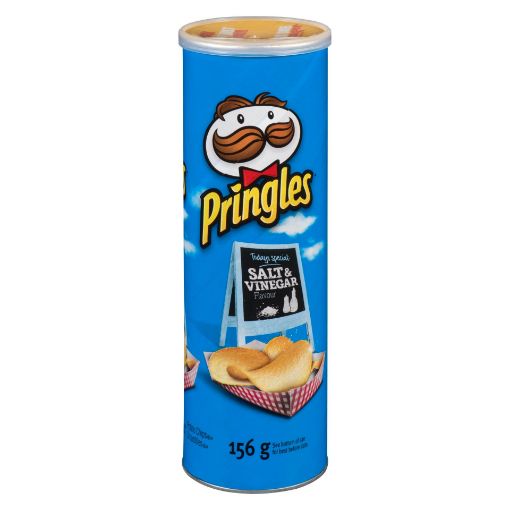 Picture of PRINGLES CHIPS - SALT and VINEGAR 156GR