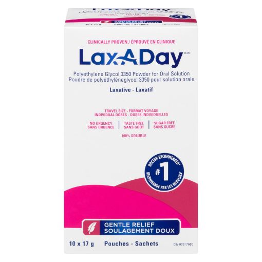 Picture of LAX-A-DAY POWDER SACHET - 3350 10X17GR                                     